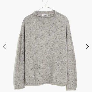 Madewell Donegal Whitworth Mockneck Sweater